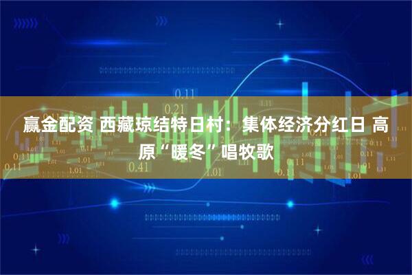 赢金配资 西藏琼结特日村:集体经济分红日 高原“暖冬”唱牧歌